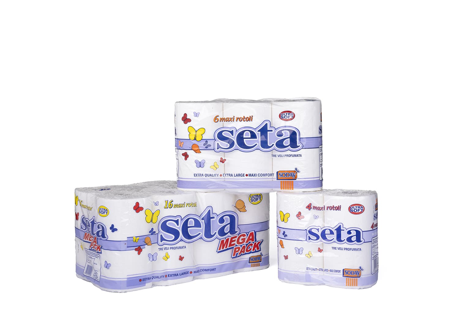 Seta carta igienica soft maxi profumata